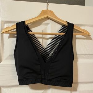 Victoria’s Secret sports bra.